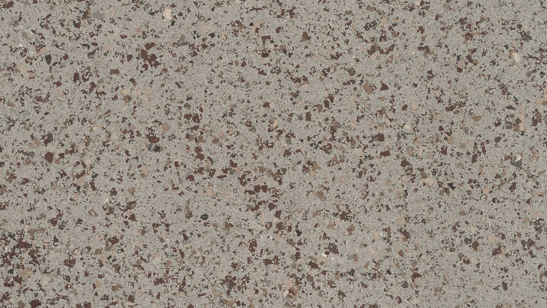 Gravel — Flake Blends epoxy floor color sample
