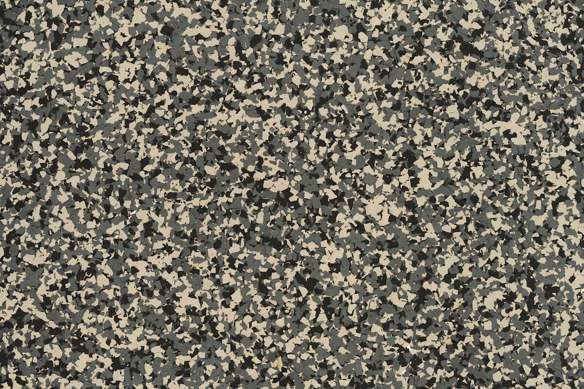 Thunder — Flake Blends epoxy floor color sample